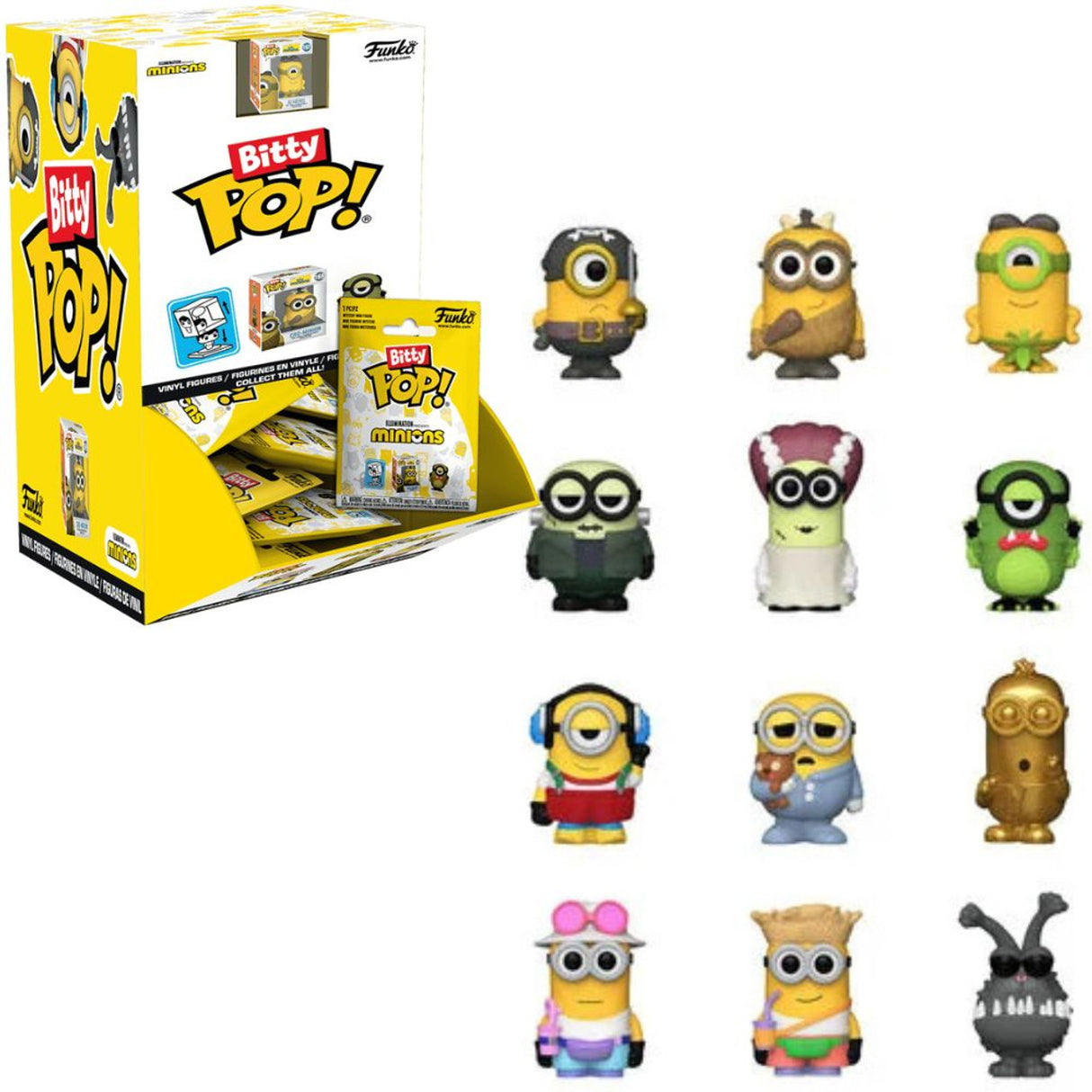 Bitty Pop! Movies: Minions Singles 32pcs PDQ (Selling Per Random Piece)