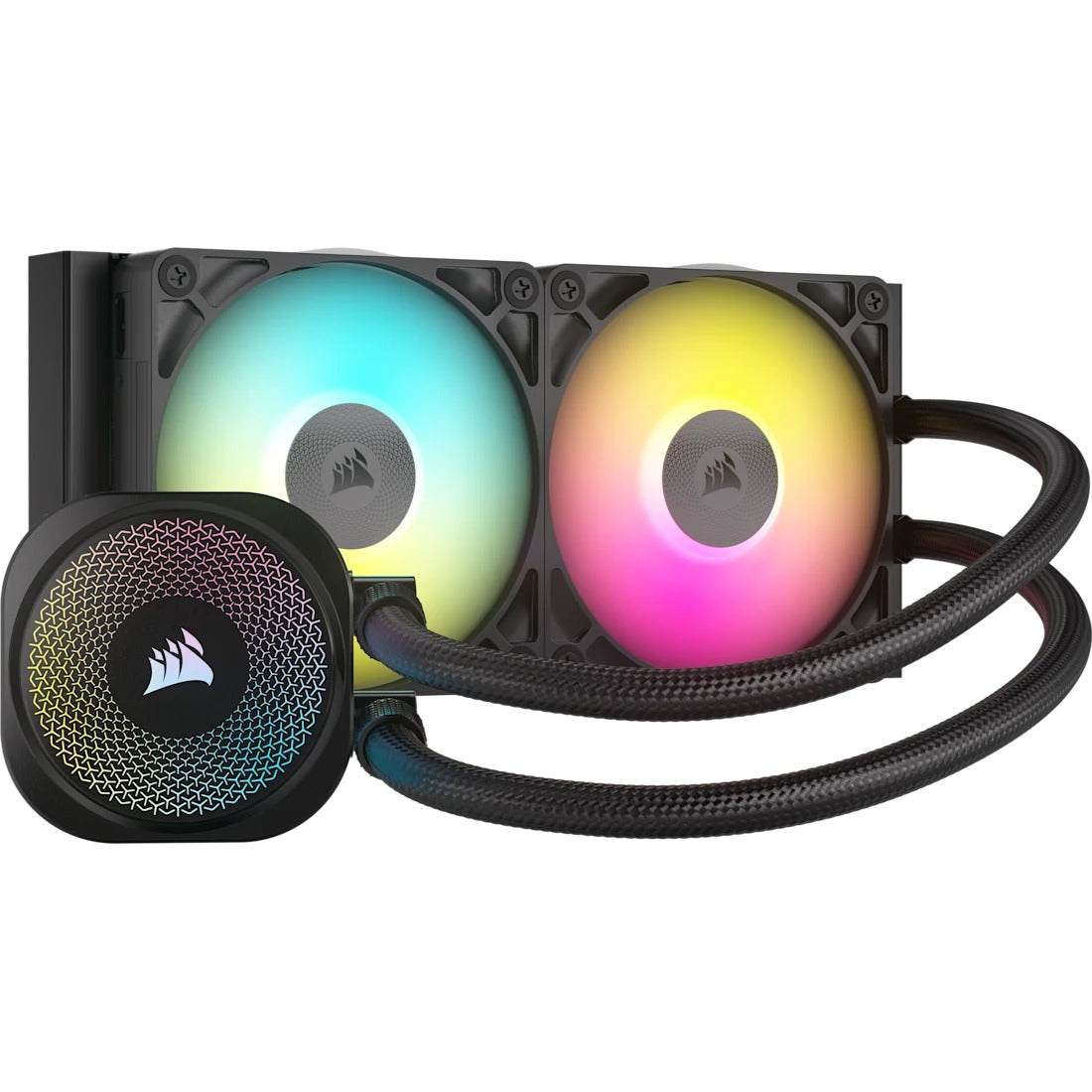 Corsair iCUE LINK TITAN 240 RX RGB AIO Liquid CPU Cooler - Black