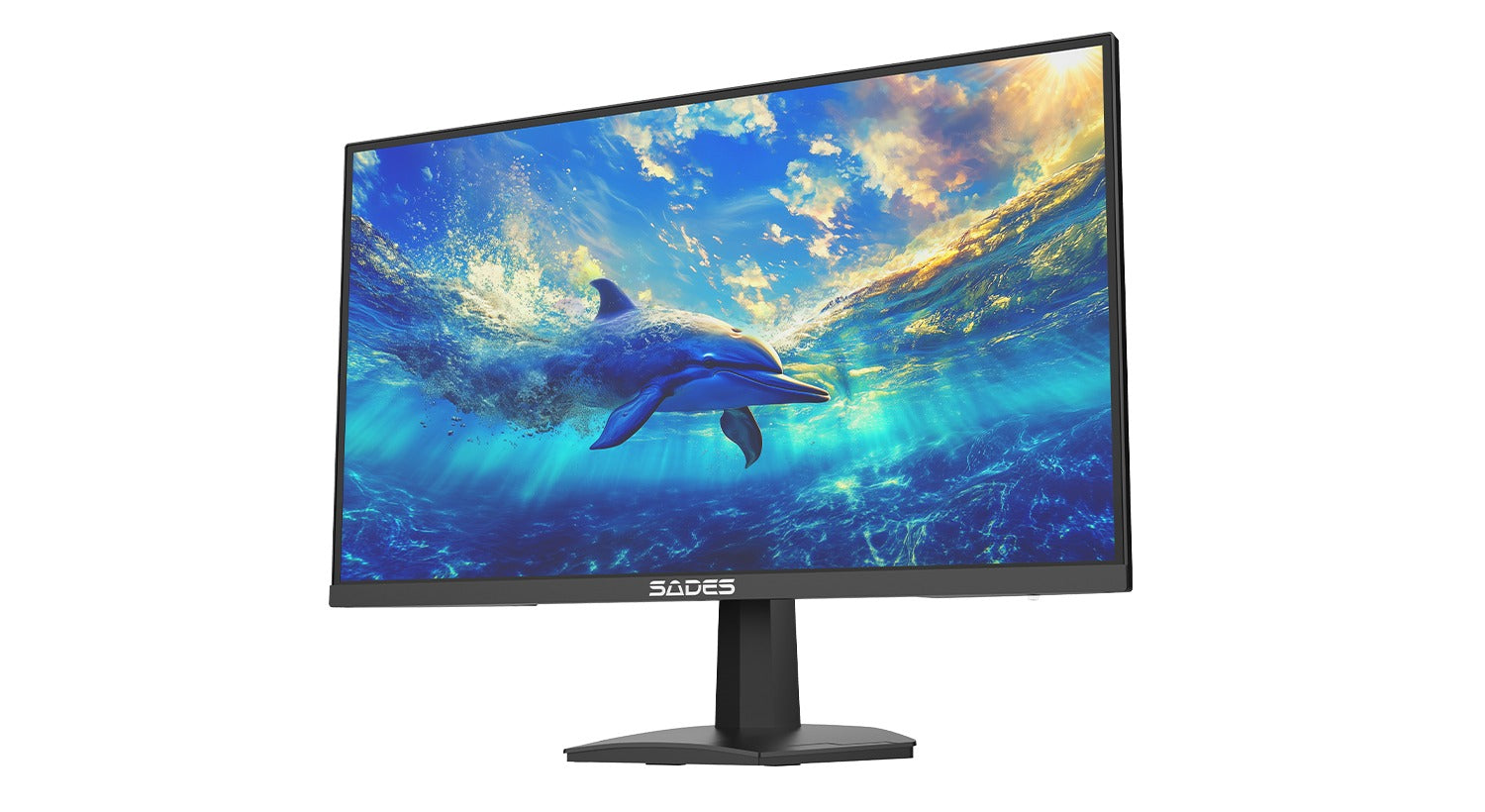 SADES SP-Dolphin SA-F02F27, 27" FHD, 200Hz,0.5ms Black Gaming Monitor