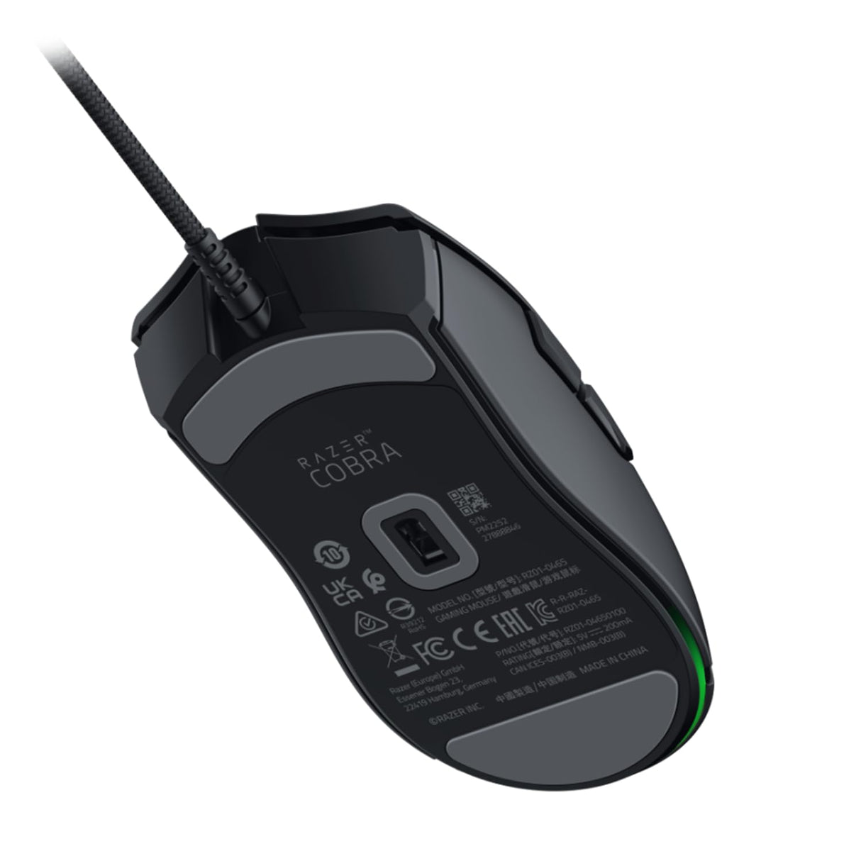 Razer Cobra Wired Gaming Mouse - black