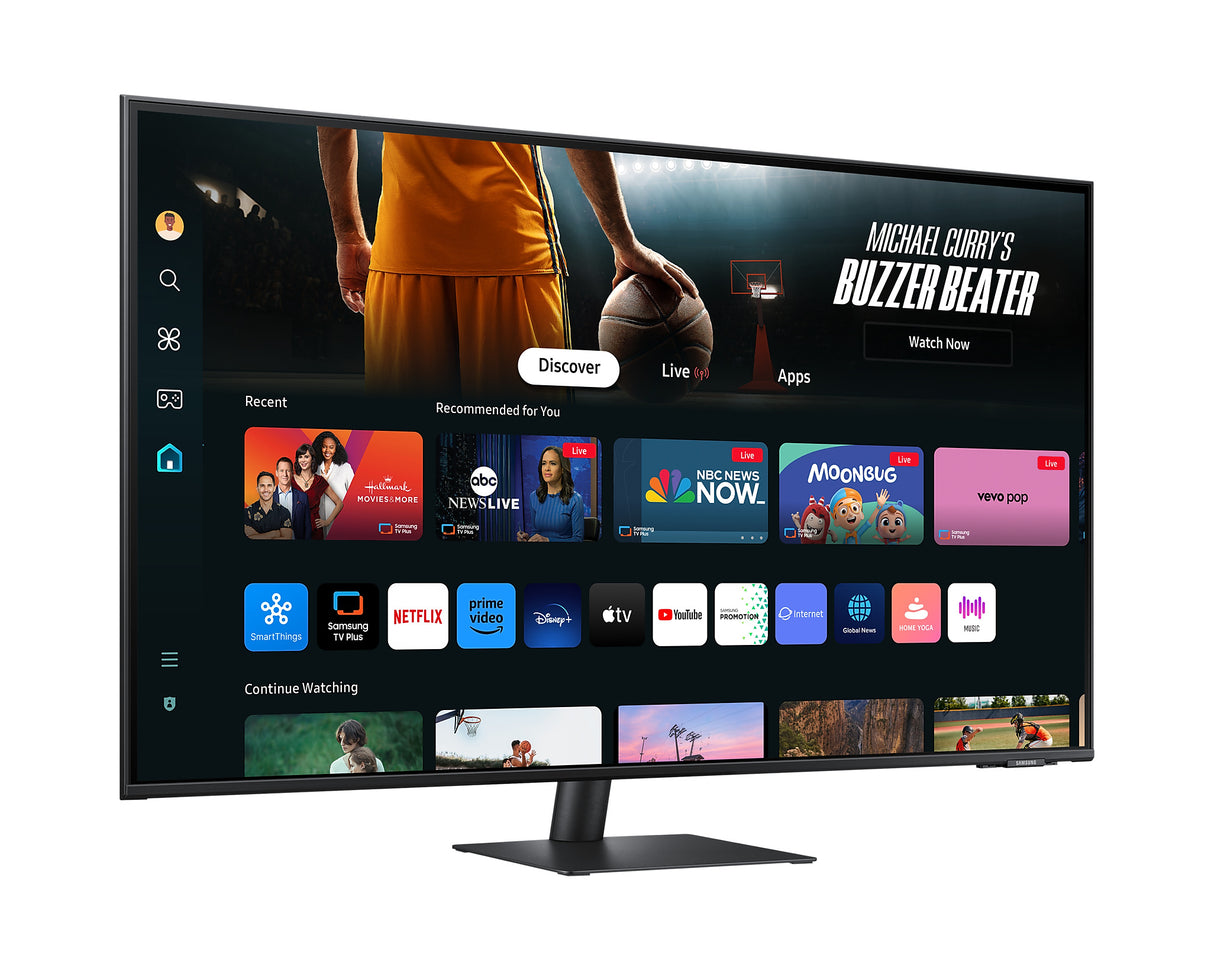 Samsung M70D 32", 4K,4MS,VA,60HZ Flat Gaming Monitor -LS32DM702UMXUE