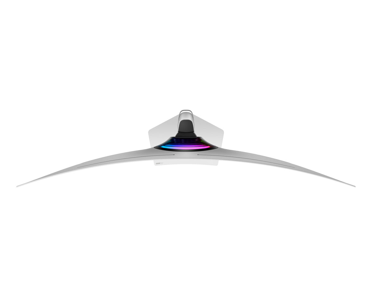 شاشة سامسونج أوديسي G9 G932 للألعاب، مقاس 49 بوصة، بتقنية OLED ودقة QHD مزدوجة (5120 × 1440)، ومعدل تحديث 240 هرتز، وزمن استجابة 0.03 مللي ثانية، وإمكانية تعديل الارتفاع مع الإمالة - فضي LS49DG932SMXUE