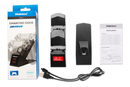 MMIKMAN Charging Dock for PS4 Slim/Pro Controllers MKP-19011