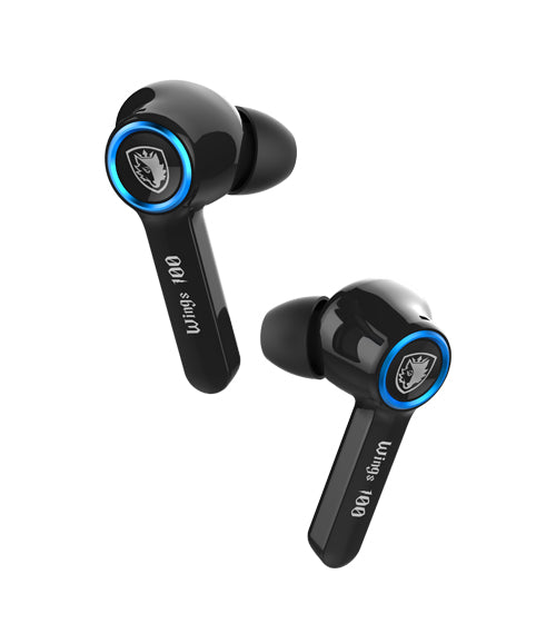 SADES Wings 100 Gaming Earphones – Blue (TWS01)