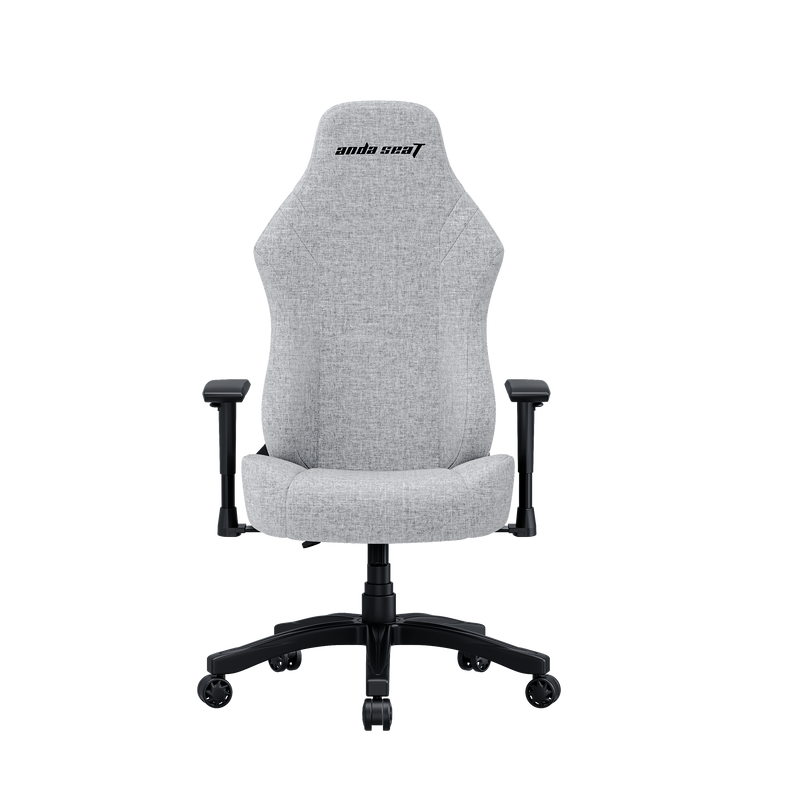 Andaseat Luna Series Fabric Gaming Chair with Footrest - Grey