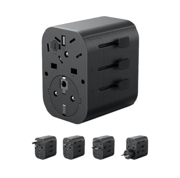 ANKER 312 Outlet Extender 30W With 3 USB Ports - Black