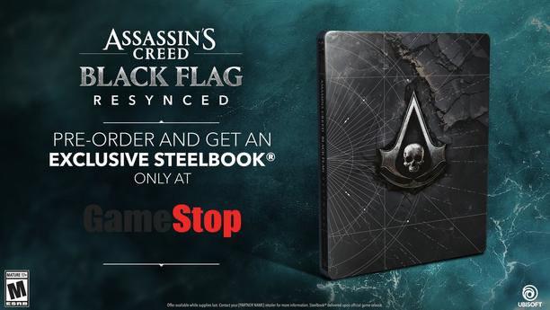 Assassins Creed Black Flag Resynced Steel Book For PlayStation 5 (EU)