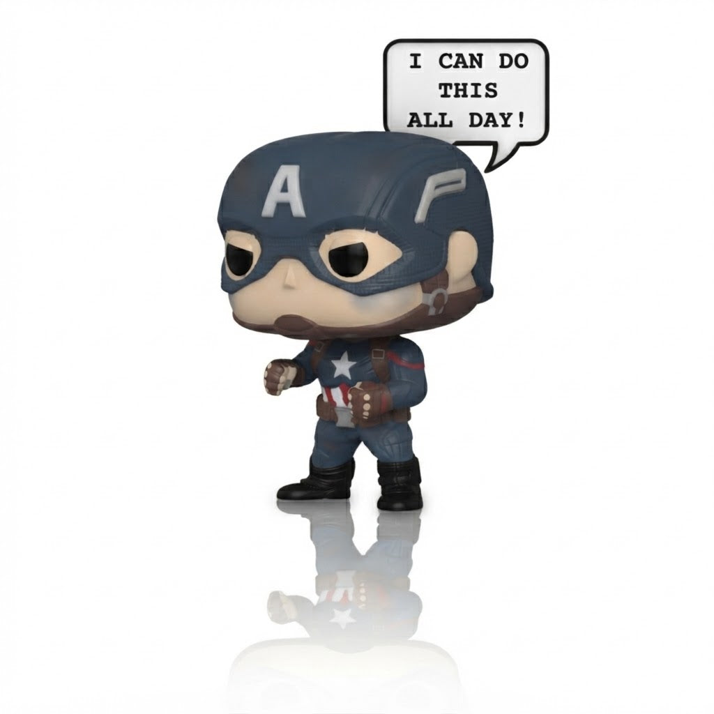 Pop! Marvel: Infinity Saga - Captain America(I can do this all day) (Wonder Con'25 Exc) - 11.6cm