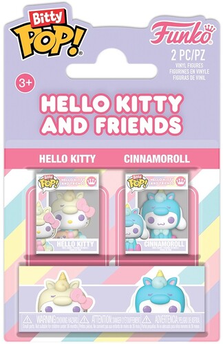 Bitty Pop! Animation: Sanrio - Hello Kitty and Cinnamonroll 2pk