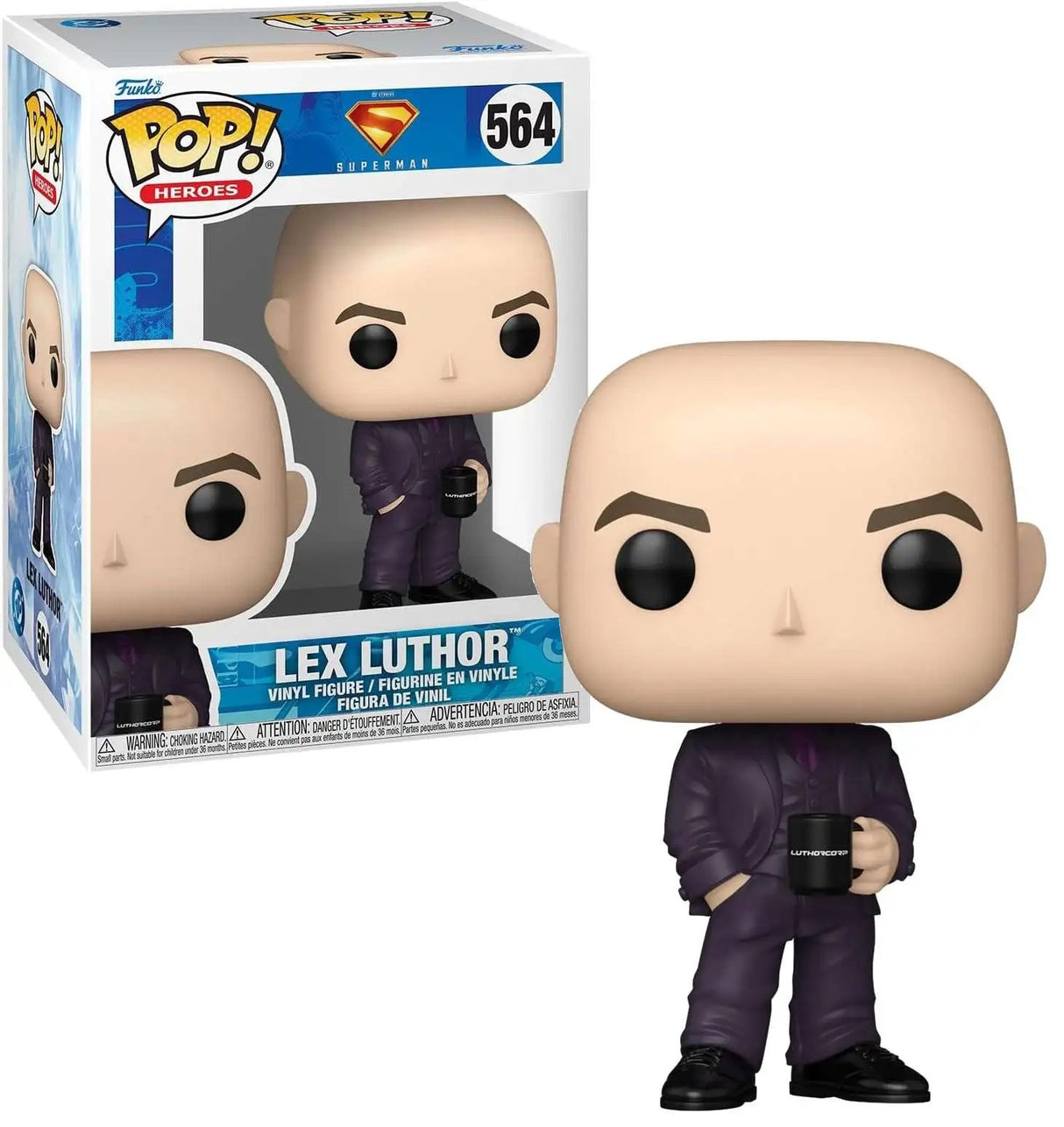Pop! Heroes: Superman Legacy 2025 - Lex Luthor