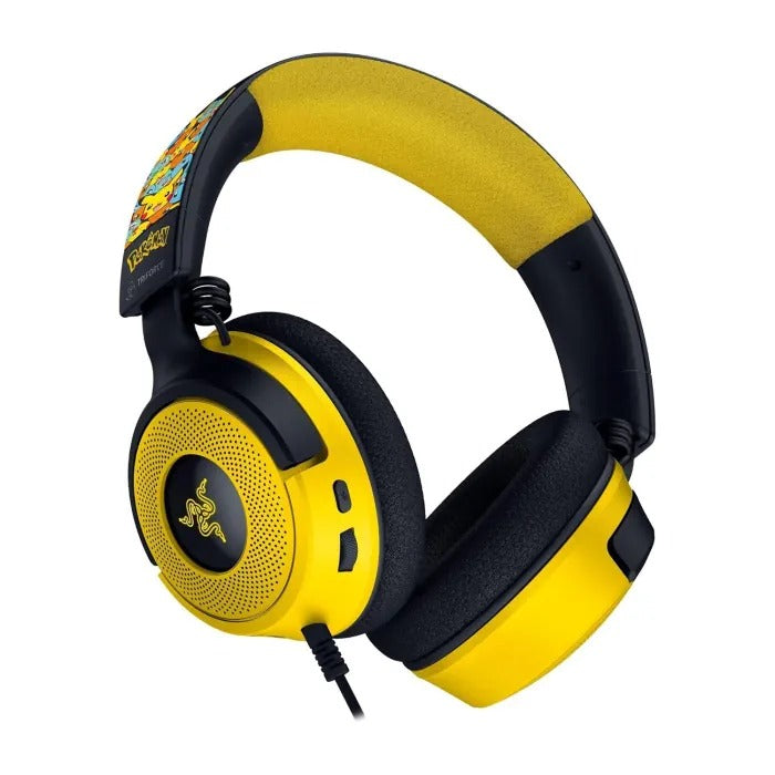 Razer Kraken V4 X Wired Gaming Headset with Chroma RGB Lighting & Type C & Type A Cable - Pokémon Kanto Starters Edition RZ04-05180300-R3M1