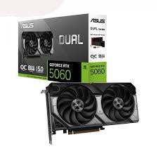 ASUS Dual GeForce RTX 5060 OC 8GB PCIe 5.0 Gaming Graphics Card