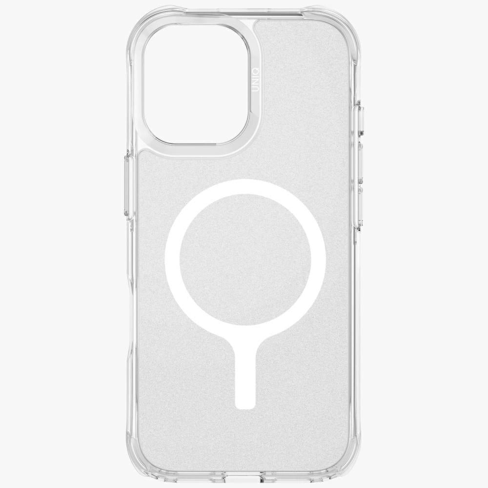Uniq Hybrid Lifepro Xtreme MagClick Case for iPhone 17 - Frost Clear / White