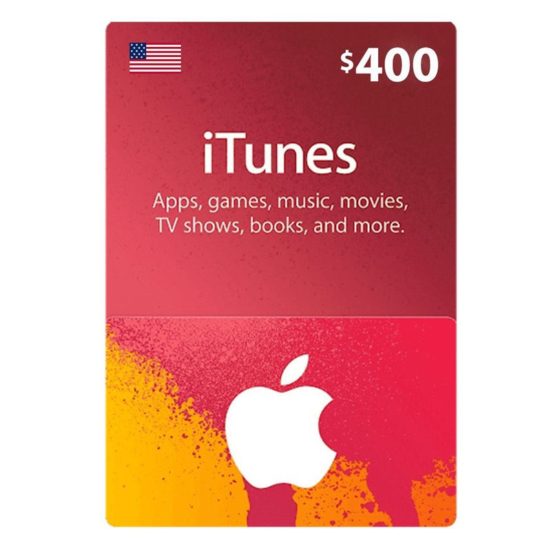 Apple iTunes Gift Card 400$ - USA