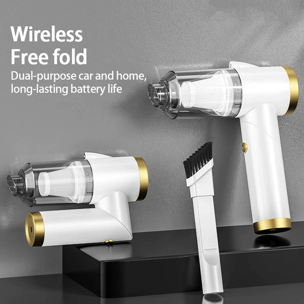 9000Pa Suction Handheld Portable Vacuum Cleaner for Car, Pets & Home