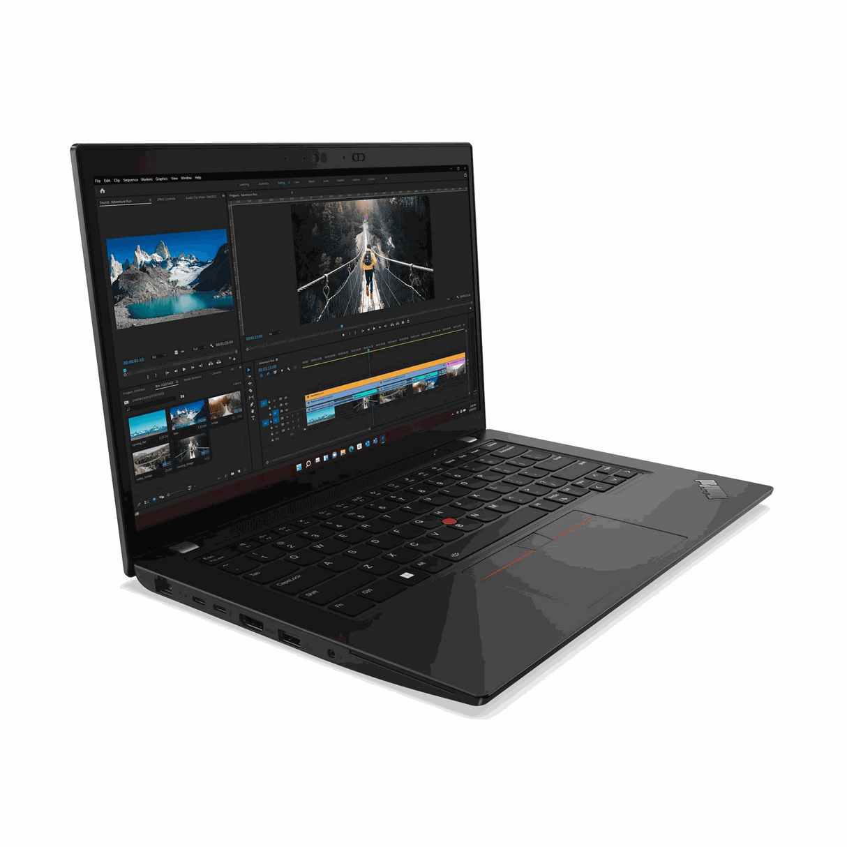Lenovo ThinkPad L14 Gen 4 / Intel Core i7-1355U, 10C / 14"FHD (Touch) / 16GB DDR4 Ram/ 512GB M.2 NVMe SSD /Integrated Intel Iris Xe Graphics/ Eng.-Arabic / DOS / 3YW / Black
