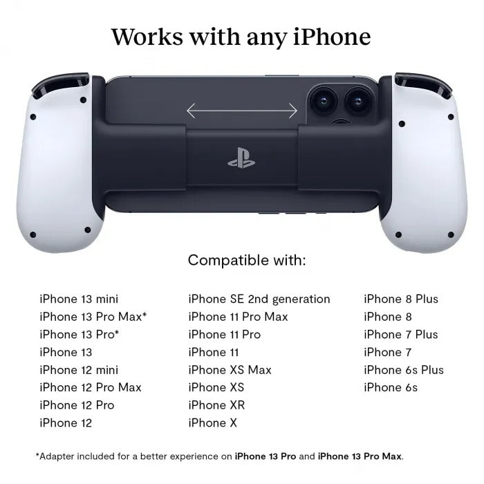 PS5 BACKBONE Controller For iPhone  - PlayStation® Edition (Lightning Port)