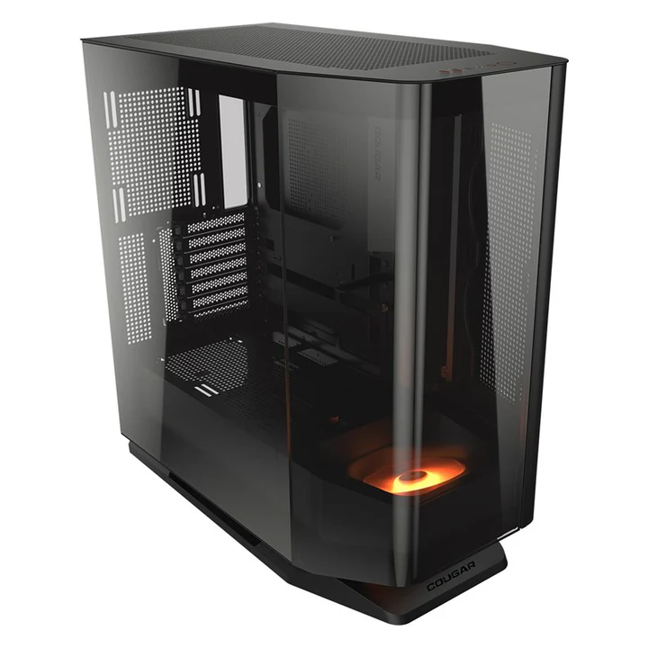 Cougar FV270 E-ATX Mid Tower Gaming Case - Black (1 x ARGB Fan Included)