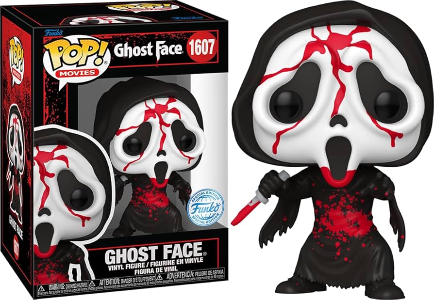 Pop! Movies: Scream - Ghostface (Bloody)(Exc)