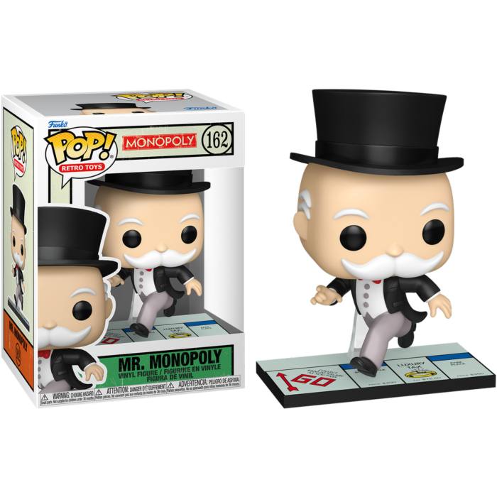 Pop! Games: Monopoly - Mr. Monopoly(Pass Go)