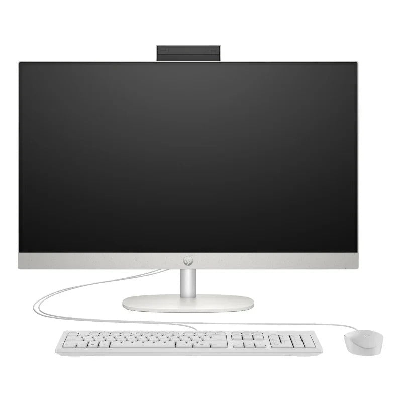 HP AIO 27-cr0010ne i7-1355U / 8GB DDR4 Ram / 512GB SSD/ Touch 27"FHD Antiglare IPS/ Integrated Intel Iris Xᵉ Graphics/ DOS / Shell White- HD Camera / 1YW