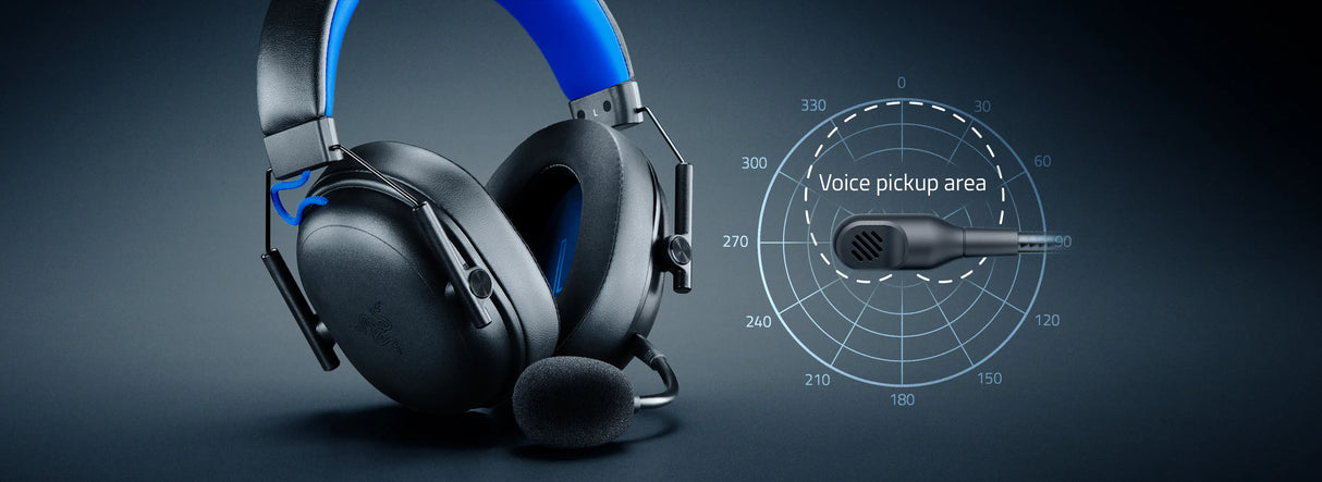 RAZER BlackShark V3 X Hyperspeed Gaming Headset for PlayStation - Black RZ04-05420400-R3G1