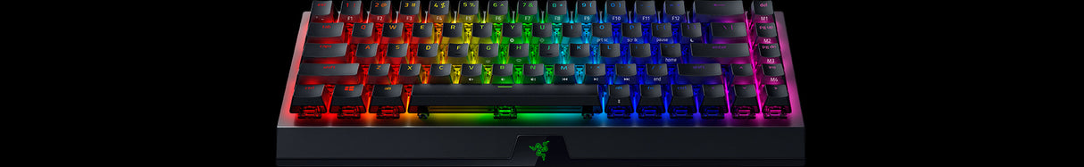 Razer Blackwidow V3 Mini HyperSpeed 65% Wireless Mechanical Gaming Keyboard (Yellow Switch) - Black RZ03-03890100-R3M1