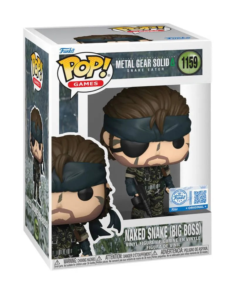 Pop, Games, Metal Gear Solid 3, Naked Snake Big Boss, Exclusive - 10 cm