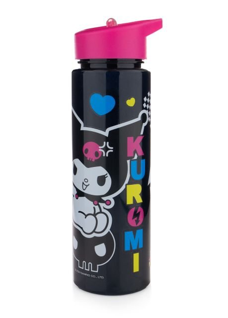 KUROMI (PUNK VIBES) PLASTIC DRINKS BOTTLE