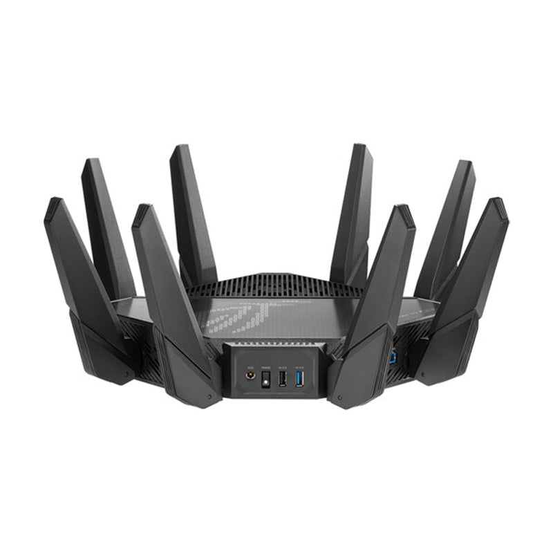 ASUS ROG Rapture GT-AX11000 Pro wireless router Gigabit Ethernet Tri-band (2.4 GHz / 5 GHz / 5 GHz) Black