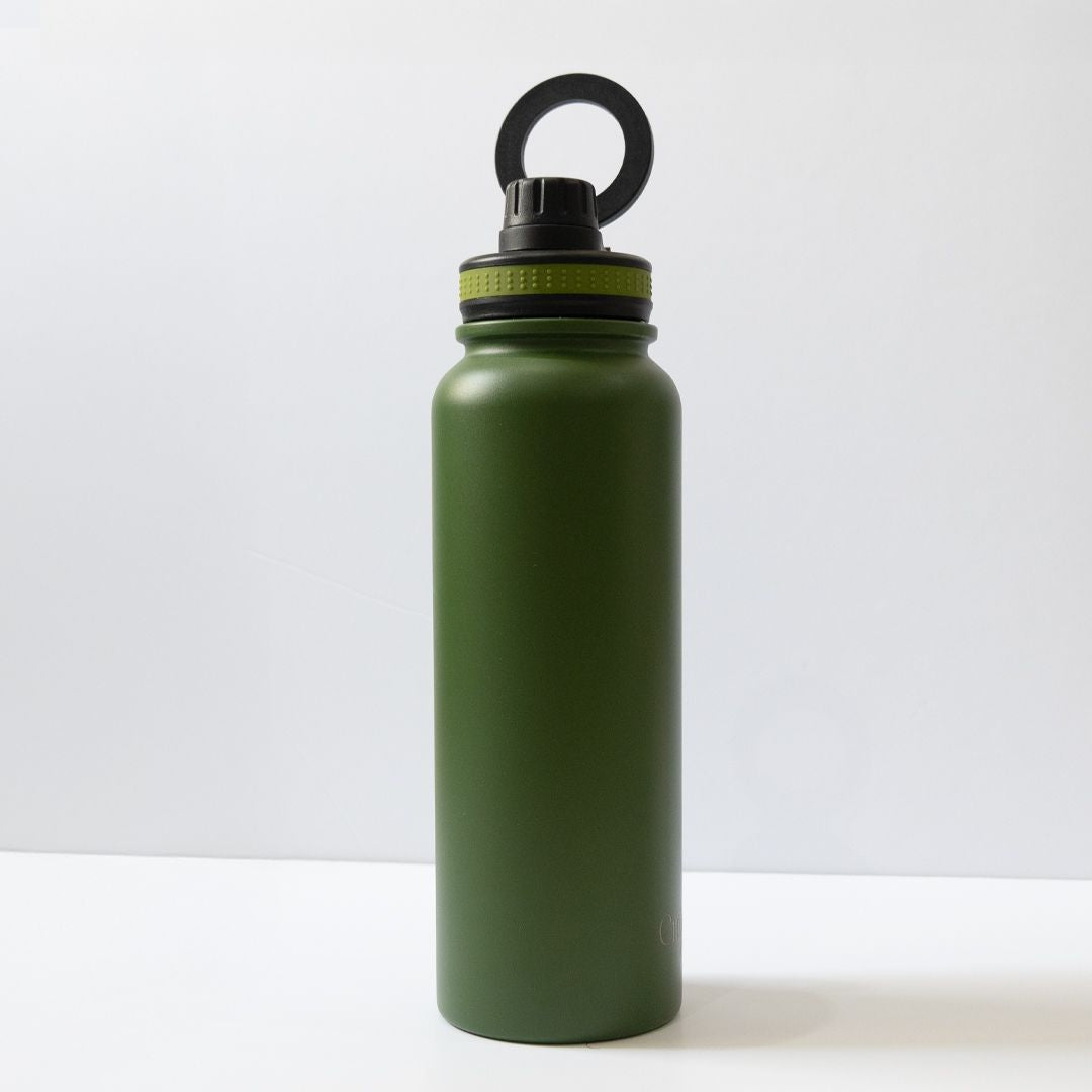 EMJOI Stainless Steel Sport Bottle With MagSafe 1100ML - Green