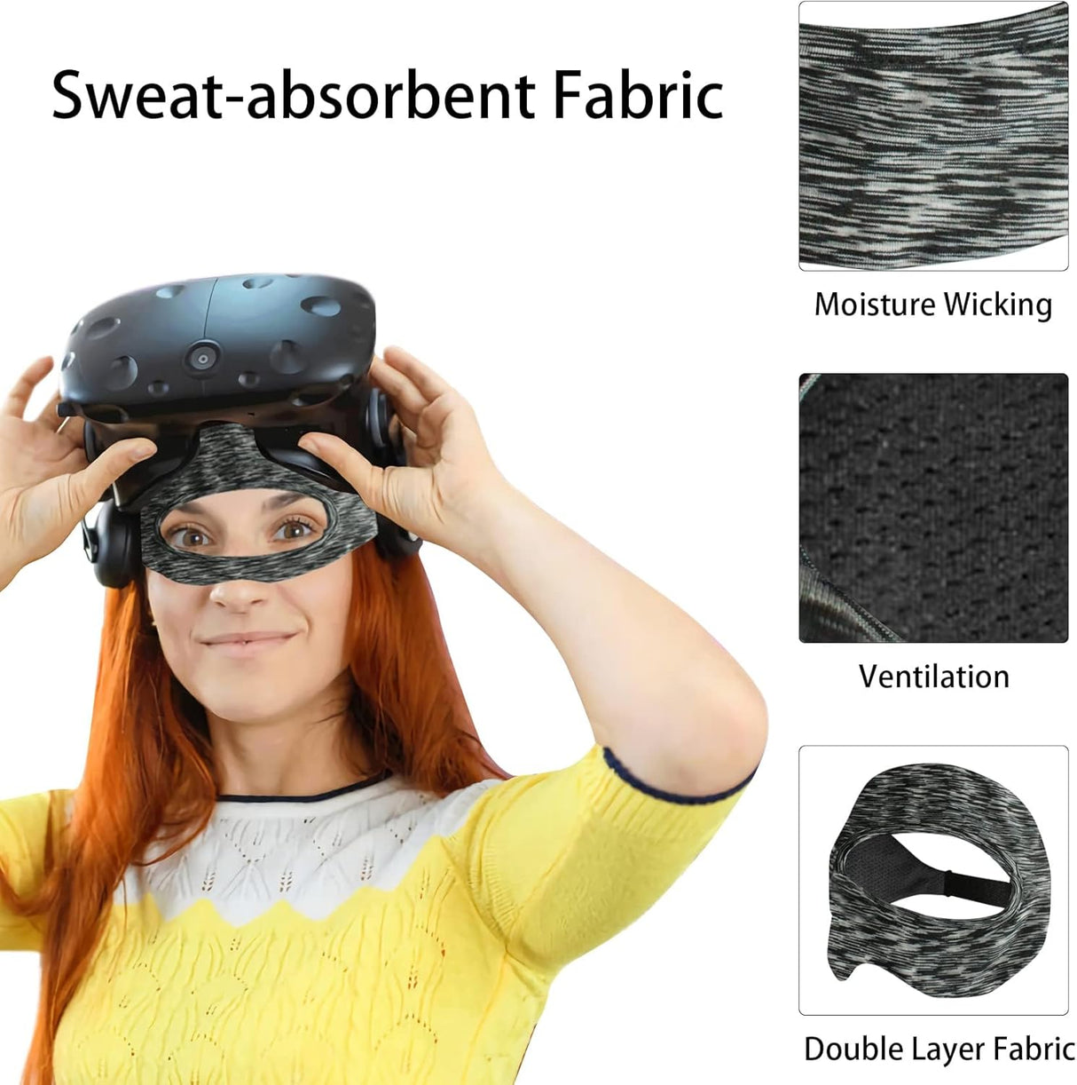 Quest 2 VR ice mask-blue