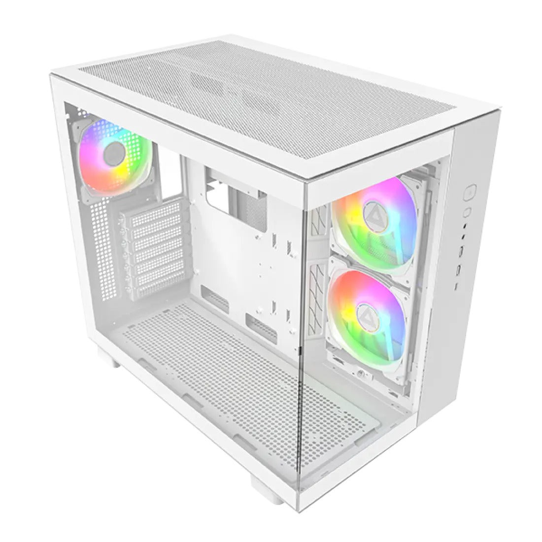 Montech King 65 Pro Mid Tower PC Case - White