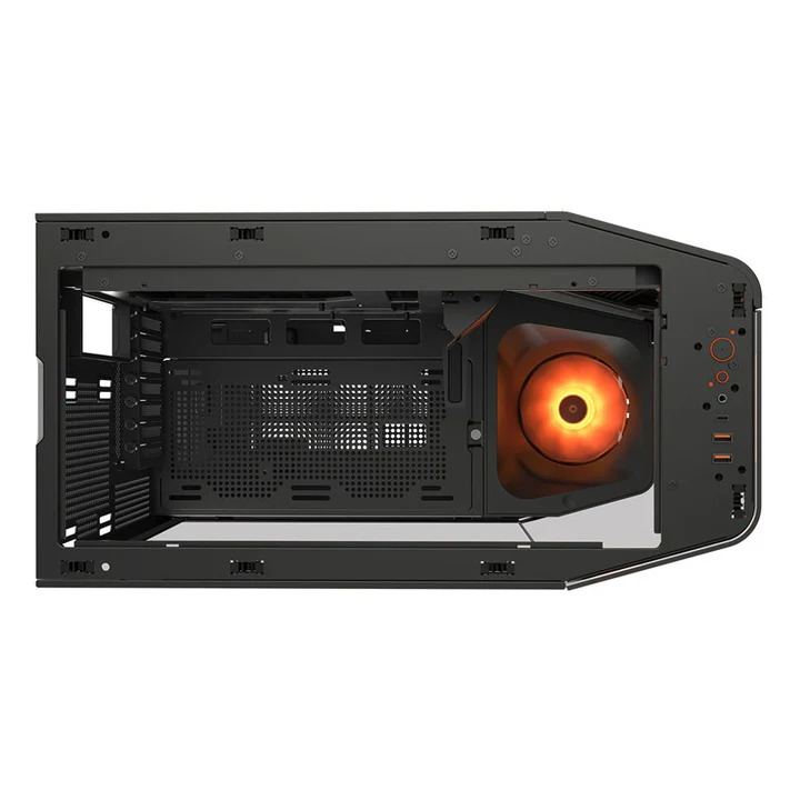 Cougar FV270 E-ATX Mid Tower Gaming Case - Black (1 x ARGB Fan Included)