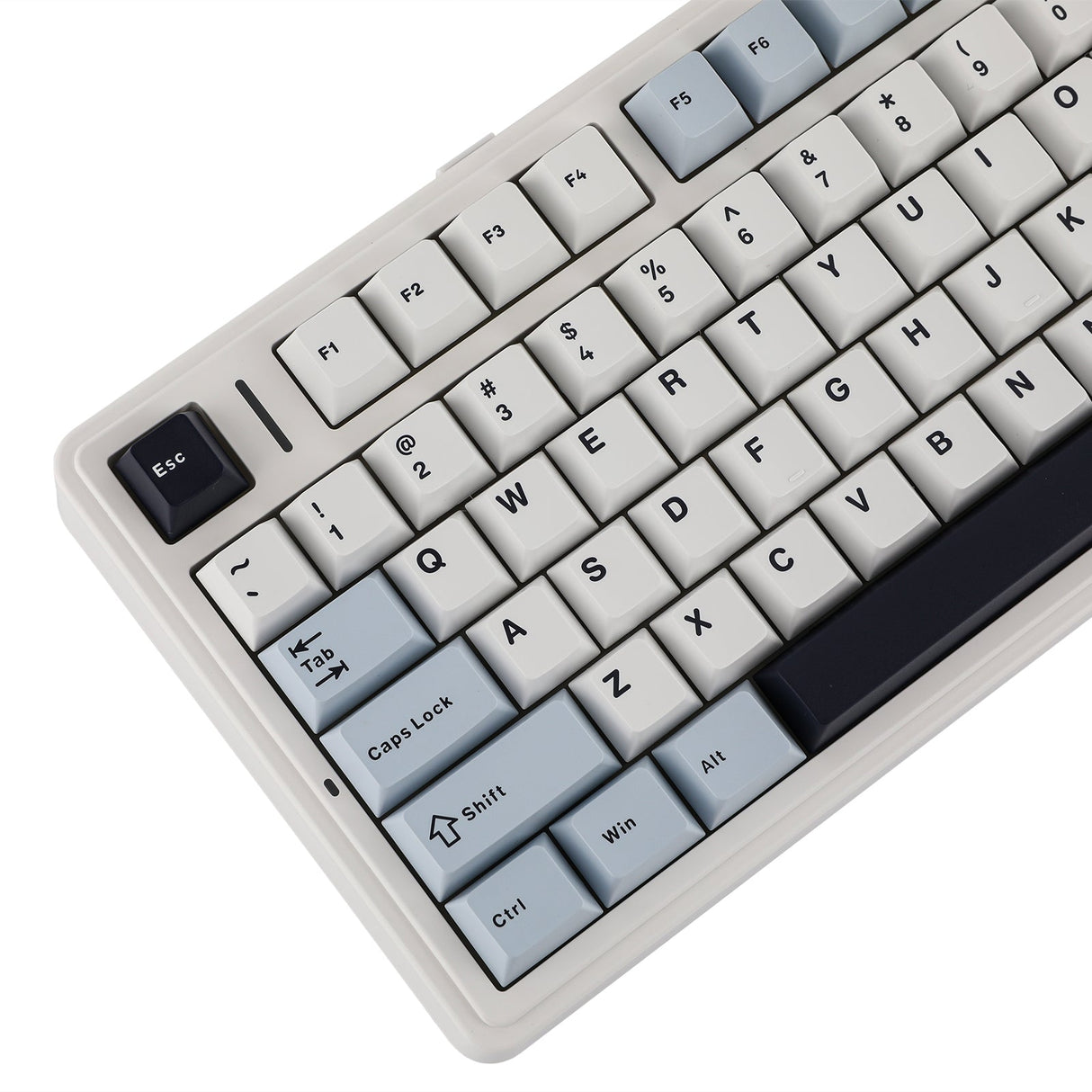AULA F75 75% Gasket Wireless Mechanical Keyboard, LEOBOG Reaper Switch - Glacier Blue