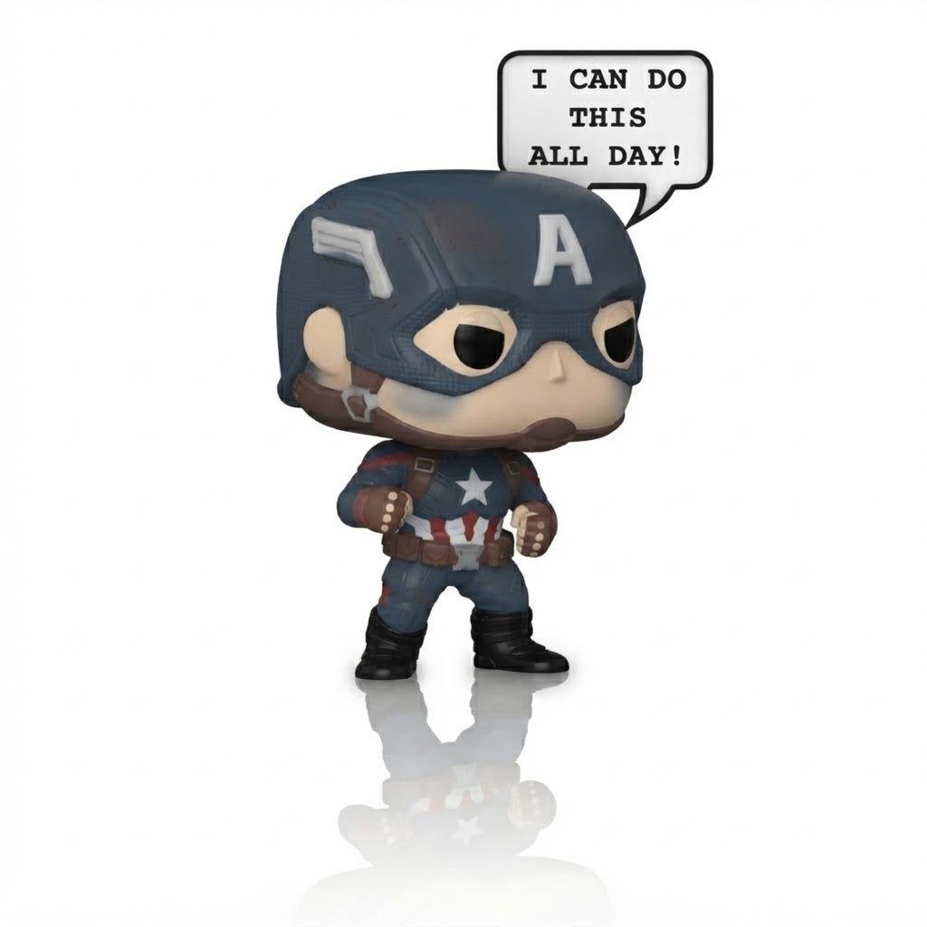 Pop! Marvel: Infinity Saga - Captain America(I can do this all day) (Wonder Con'25 Exc) - 11.6cm