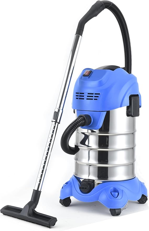 Puresweep Heavy Duty Wet & Dry Vacuum Cleaner with Steel Pipe & Large Capacity Tank – 2800W & 30 Litres