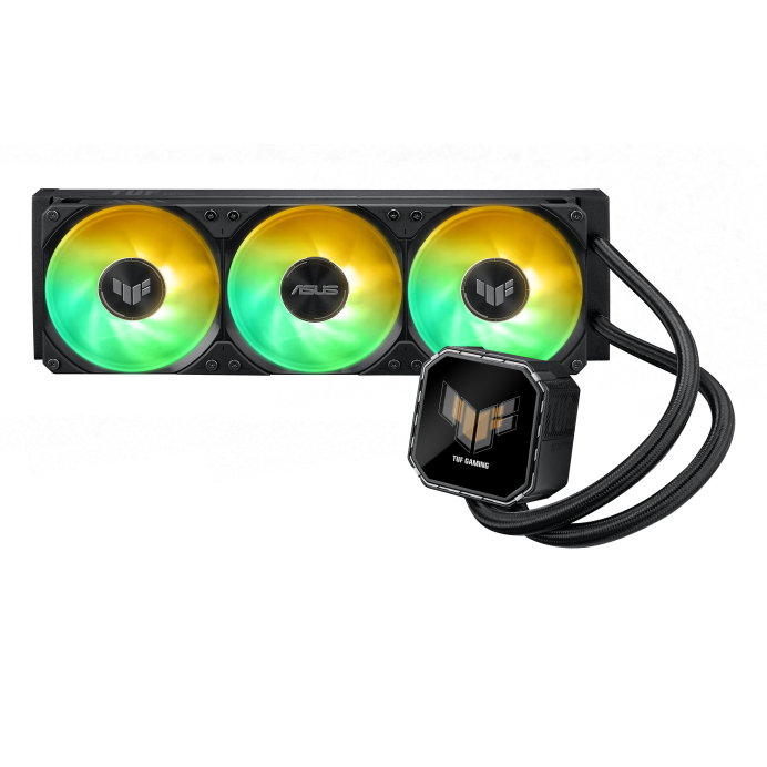 ASUS TUF Gaming III 360 ARGB LCD Liquid Cooler - Black