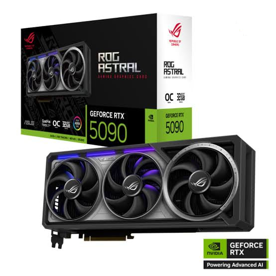 Asus Rog Astral GeForce Rtx 5090 32GB GDDR7 OC Edition Gaming Graphics Card