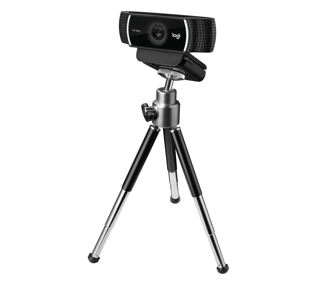 كاميرا ويب Logitech C922 PRO HD STREAM احترافية للبث بدقة ١٠٨٠ بكسل فائقة السرعة بمعدل ٣٠ إطارًا في الثانية