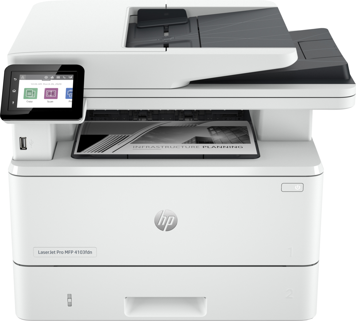 HP LJ Pro MFP 4103fdn Printer 1YW