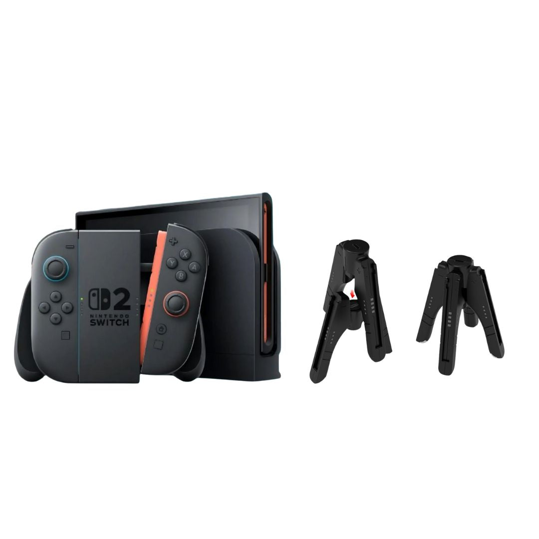 Nintendo Switch 2 Console + Dobe TNS-3156 Controller Charging Dock Black