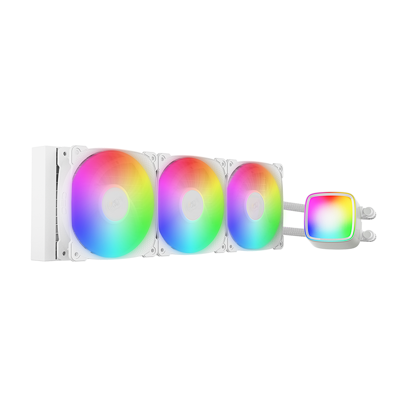 Geometric Future Eskimo Pro 36W 360mm AIO Liquid Cooler - White
