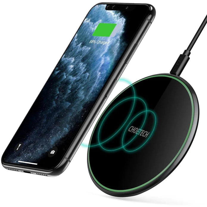 CHOETECH 15W Fast Wireless Charging Pad - Black (T559-F)