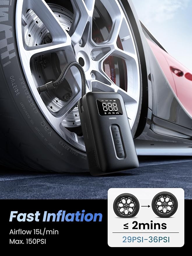 UGREEN Portable Tire Inflator CD259-15951