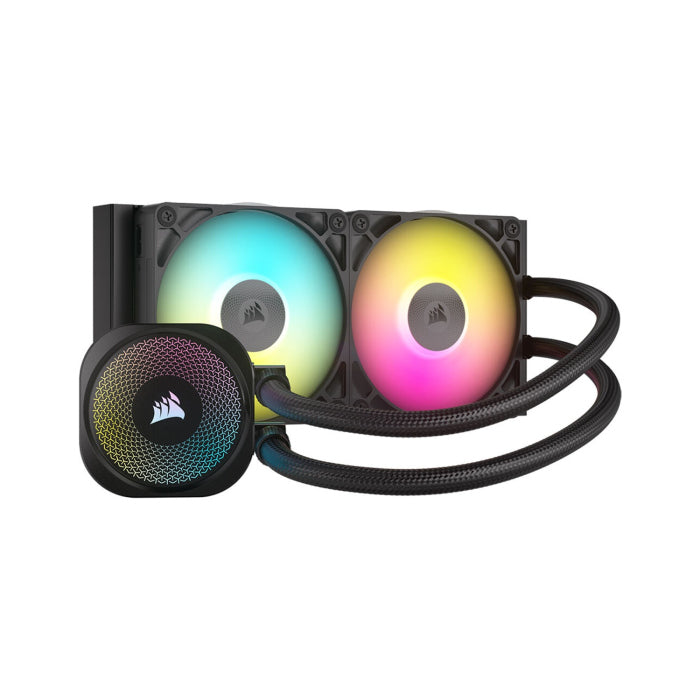 Corsair iCUE LINK TITAN 240 RX RGB AIO Liquid CPU Cooler - Black