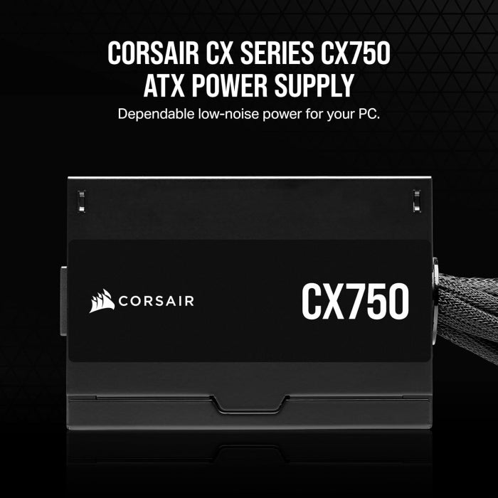 Series CX750–750 Watt 80 PLUS Bronze ATX Power Supply (UK)