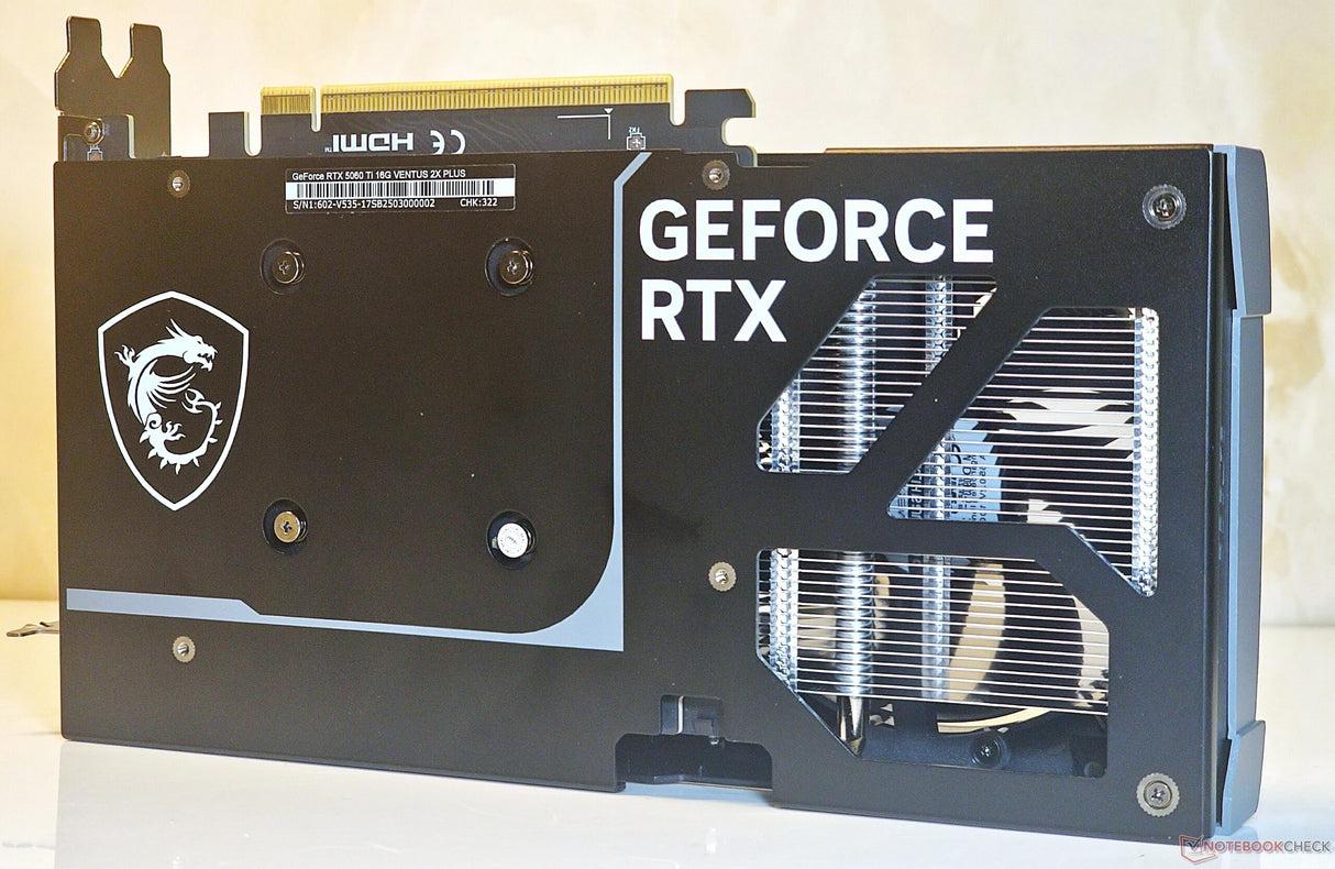 MSI GeForce RTX 5060 Ti 8GB GDDR7 VENTUS 2X OC PLUS