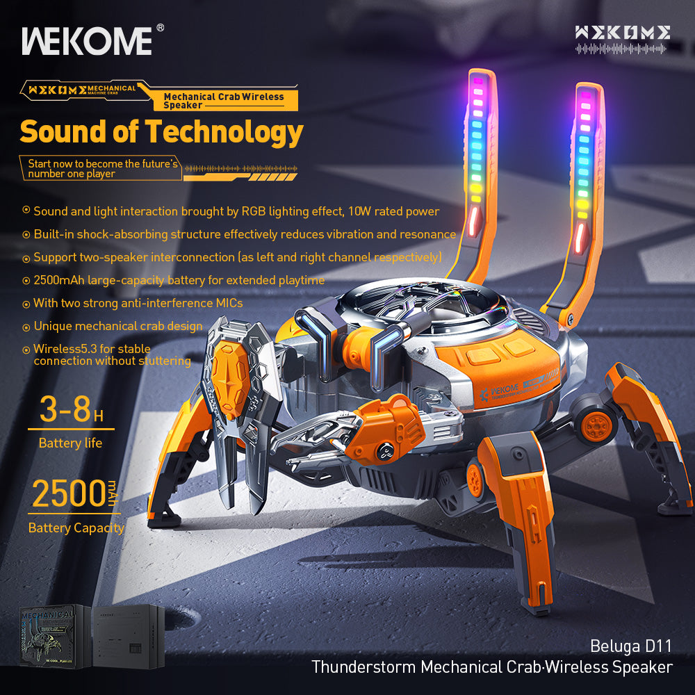 WEKOME Beluga D11 Wireless Speaker
