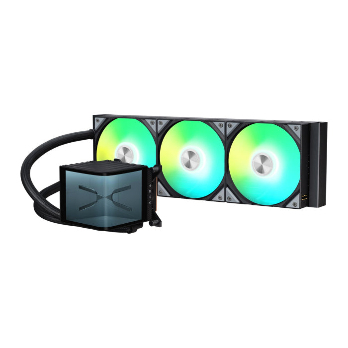 TRYX Panorama ARGB 360mm Liquid Cooler - Black